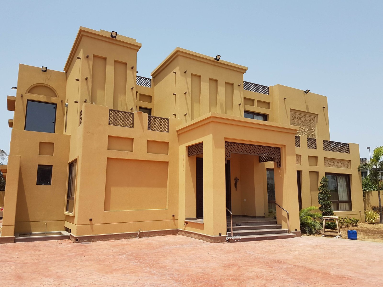 View of Interior and Exterior Finishes for Modern Buildings