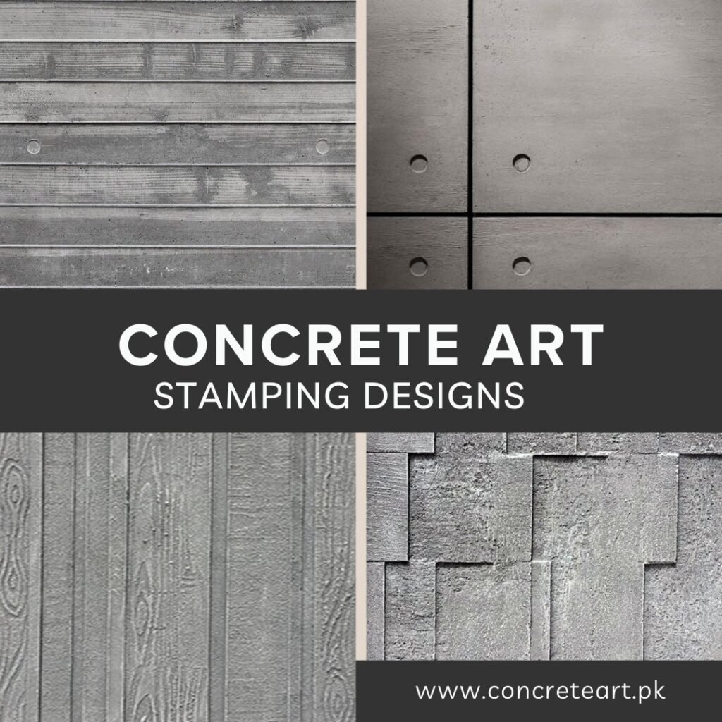 concrete wall stamp wash terrazzo on wall